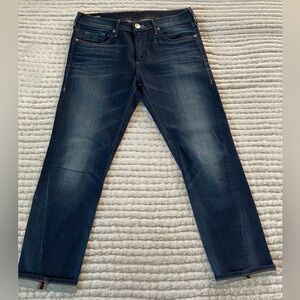 True Religion Nu Boy Mid Rise Slouchy Skinny Jeans
